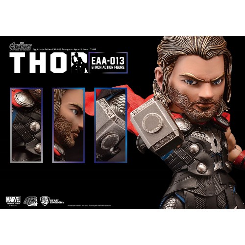 玩具哩到﹒Marvel 《 復仇者聯盟：奧創紀元》雷神Thor 野獸國Egg